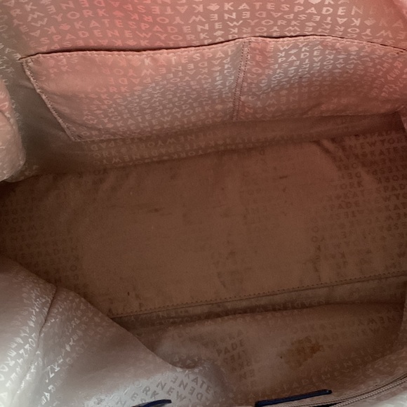 COPY - Kate Spade ostrich pattern leather large bag - Picture 6 of 11